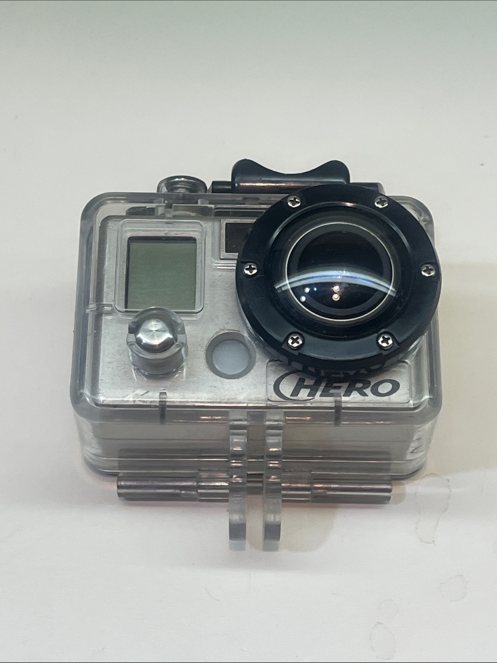 First gen go pro with clear case